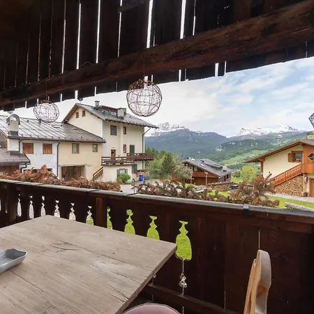 Casa Verocip, With Panoramic Balcony On Dolomites