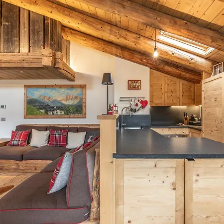 Апартаменты Casa Verocip, With Panoramic Balcony On Dolomites *