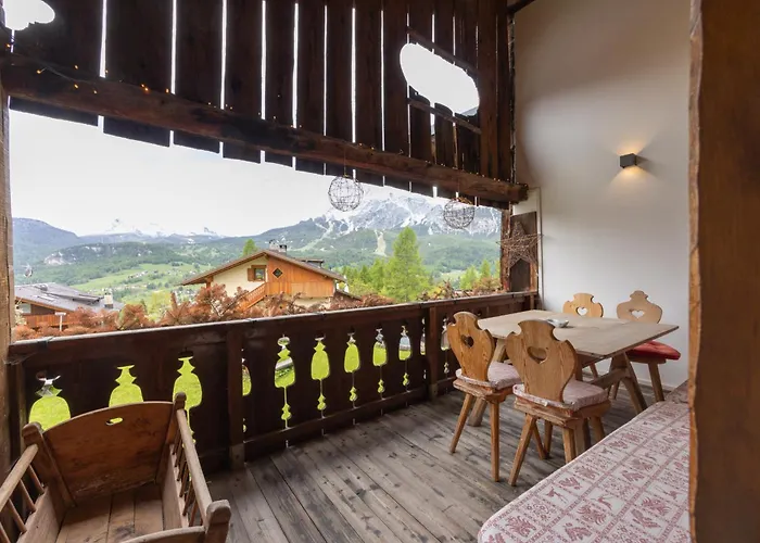 Casa Verocip, With Panoramic Balcony On Dolomites