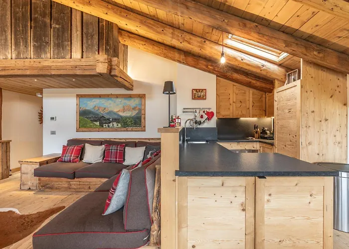 Апартаменты Casa Verocip, With Panoramic Balcony On Dolomites *