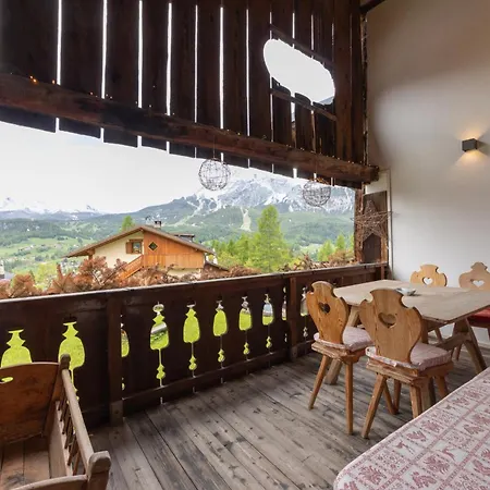 Casa Verocip, With Panoramic Balcony On Dolomites