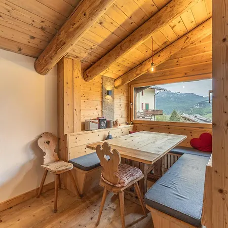 Apartmán Casa Verocip, With Panoramic Balcony On Dolomites *