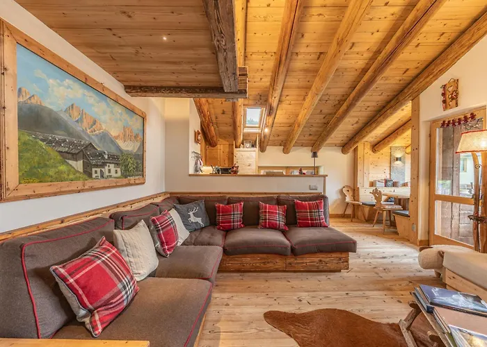 Casa Verocip, With Panoramic Balcony On Dolomites *