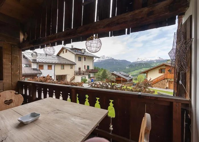 Casa Verocip, With Panoramic Balcony On Dolomites